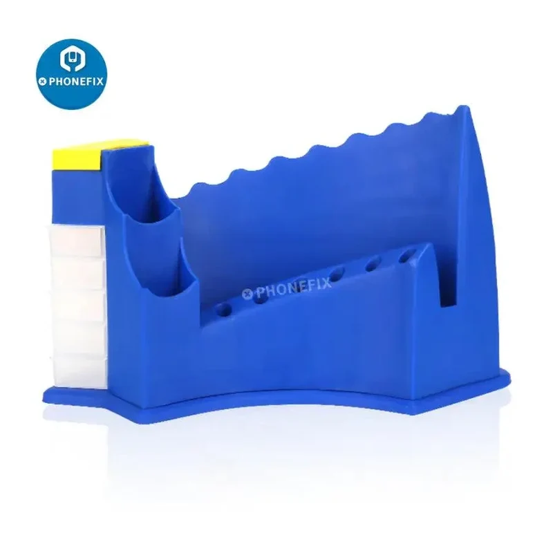 Boîte de rangement multifonctionnelle en plastique pour outils de réparation de téléphone