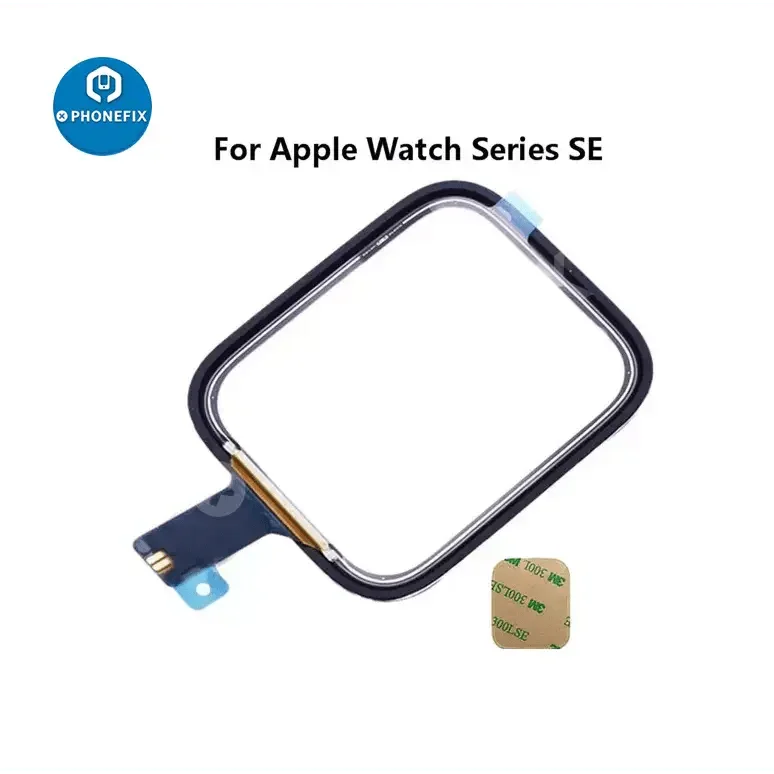 Écran tactile/LCD avant extérieur en verre avec numériseur pour iWatch SE