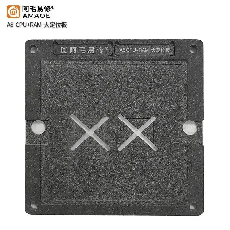 Plaque de positionnement CPU + RAM AMAOE A8-A13 pour iPhone 6-11PRO CPU