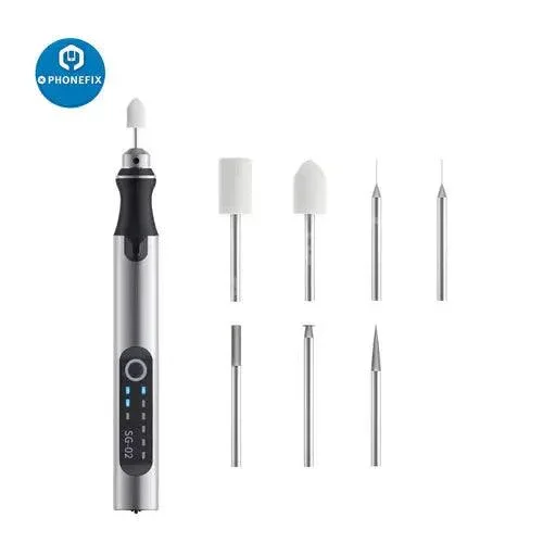 Outil de gravure portable, stylo de polissage électrique rechargeable à faire soi-même