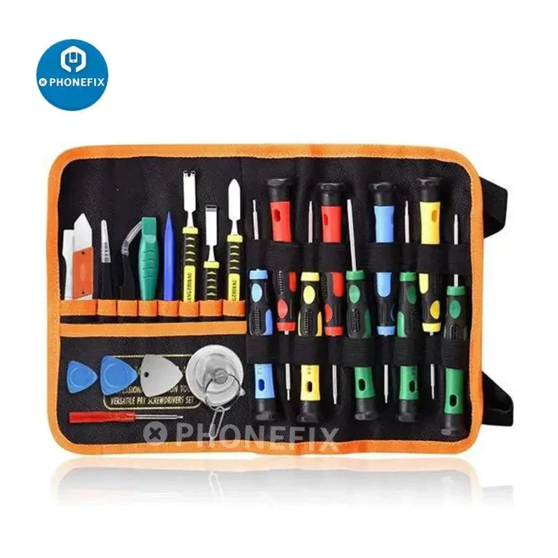 Kit d'outils de réparation multifonctions 25 pièces avec jeu de tournevis de précision