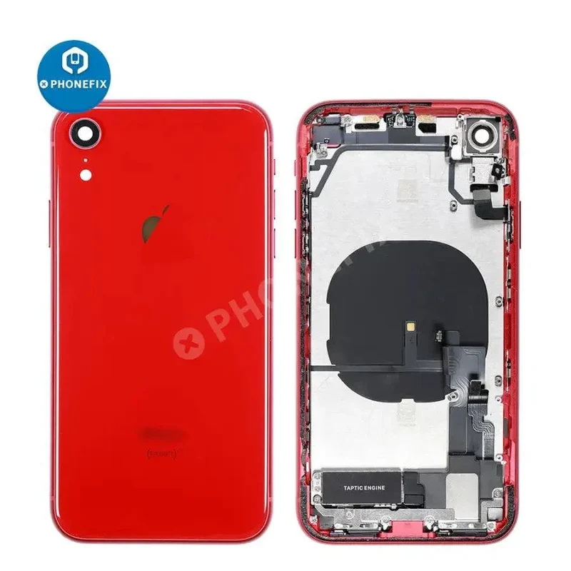 Remplacement complet de la coque arrière en verre pour iPhone XR