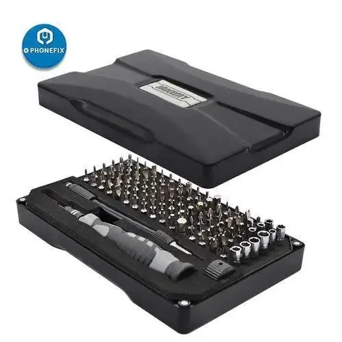 JAKEMY 106 en 1 Jeu de tournevis de précision Kit d'outils de tournevis magnétique