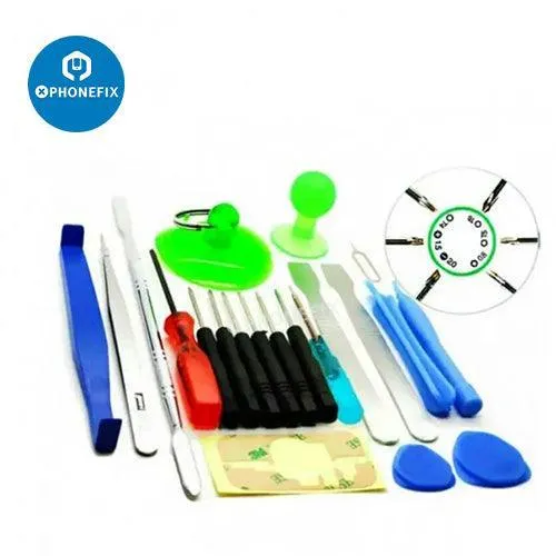 Kit d'outils de réparation de téléphone DIY essentiel compatible avec tous les modèles d'iPhone