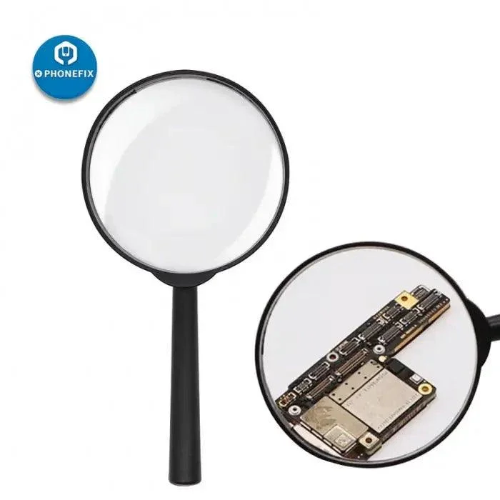 Loupe de lecture portative 5X pour réparation de bijoux et de téléphones
