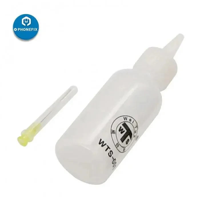 Flacon distributeur vide en plastique de 50 ml avec embout aiguille