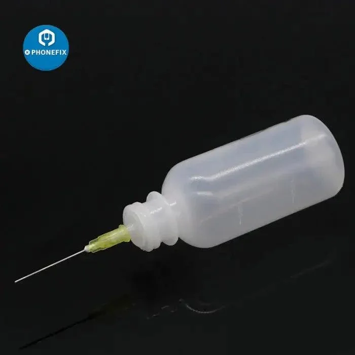 Flacon distributeur vide en plastique de 50 ml avec embout aiguille