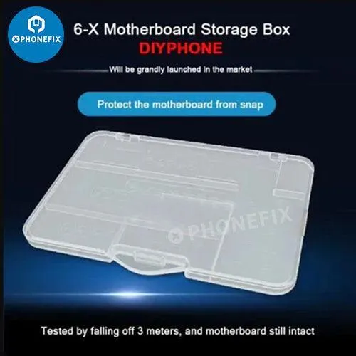 Boîte de rangement multifonction pour téléphone, carte mère, circuit imprimé, vis