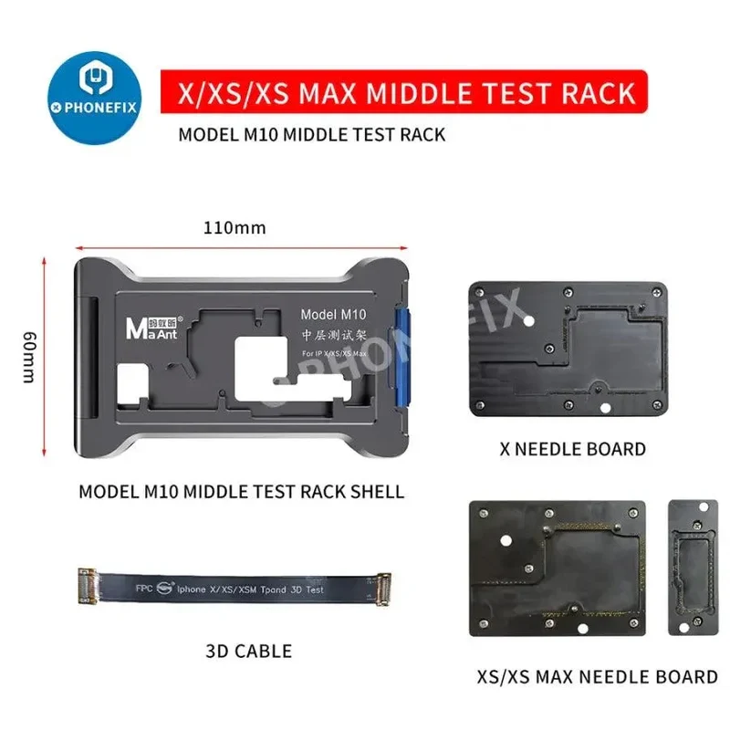 Plateforme de test multicouches pour carte mère MaAnt pour iPhone X-12 ProMax