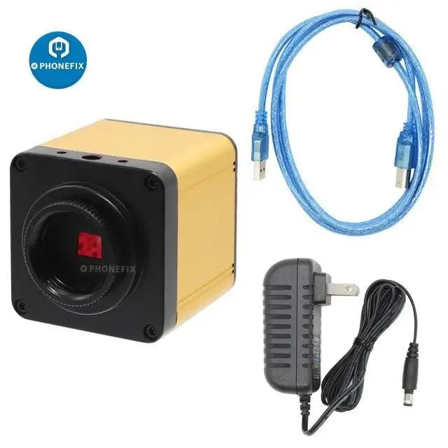 Caméra de microscope numérique industrielle Full HD 2K HDMI USB pour téléphone