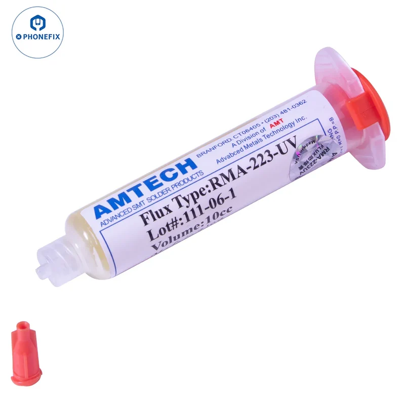 AMTECH RMA223 RMA-223 RMA559 Flux de pâte à souder 10CC