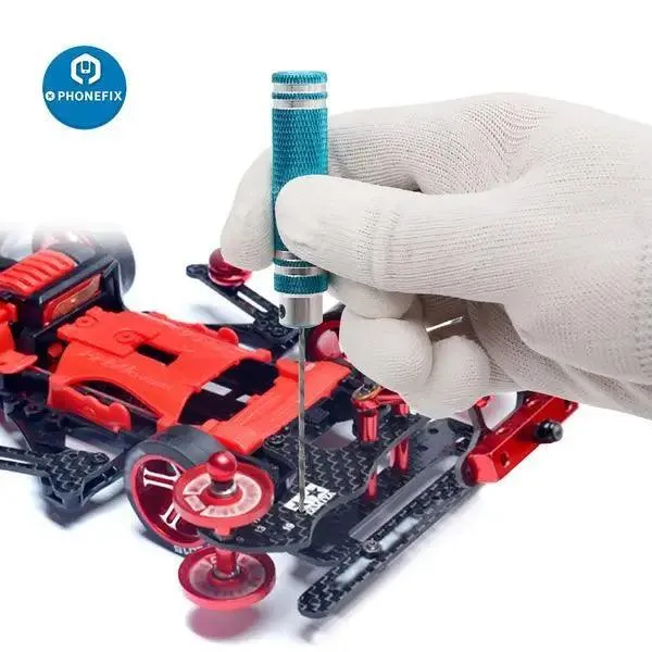 Perceuse à main rotative en alliage de précision pour modèle de voiture télécommandée Tamiya Mini 4WD