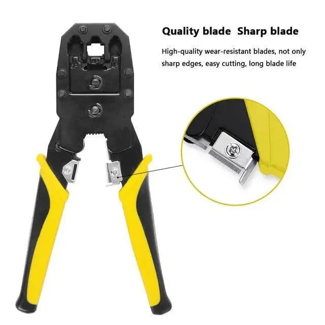 Kit d'outils de réparation : testeur de câbles et pince à sertir pour la réparation de PC