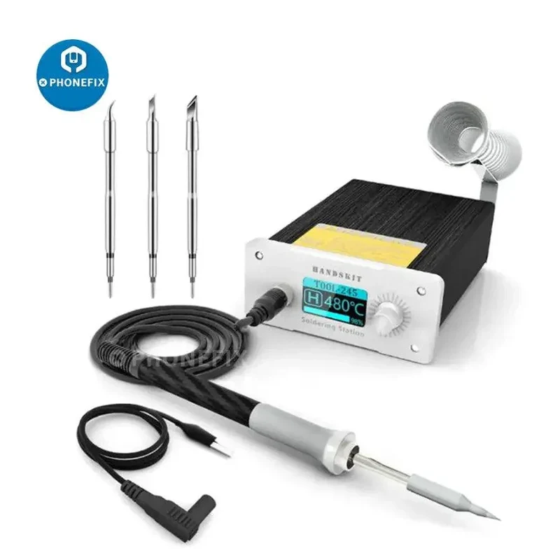 Station de soudage à chauffage rapide Handkit avec pointes de fer JBC T245