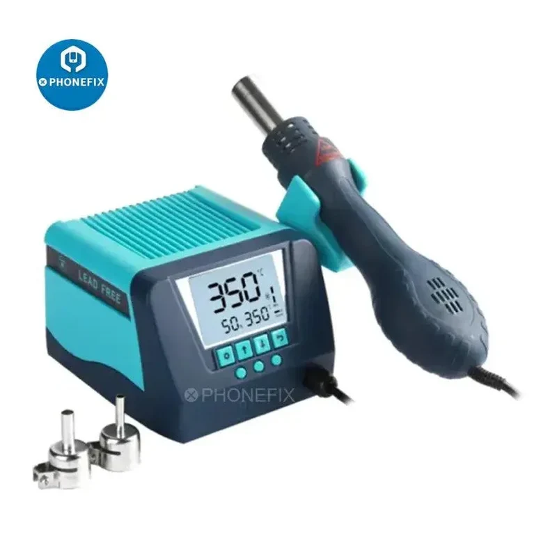 Station de retouche de pistolet à air chaud Bakon Bk880, dessoudage sans plomb
