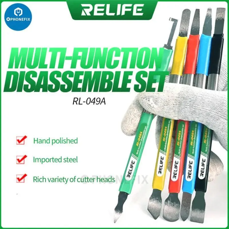 Couteau à levier multifonction RL-049A à double tête