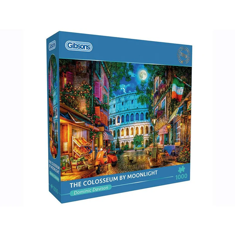 Gibsons 1000pc Colosseum By Moonlight Puzzle