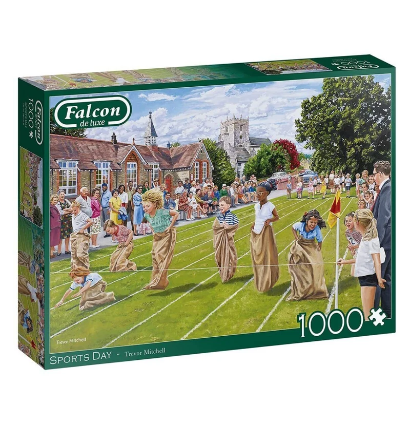 Falcon De Luxe 1000pc Sports Day Puzzle