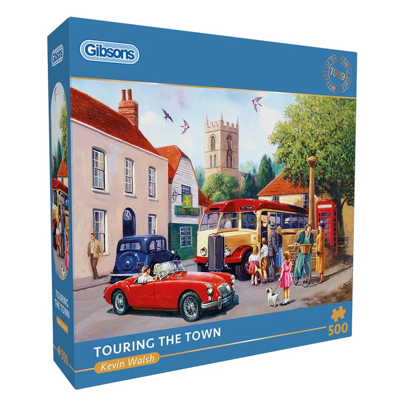 Gibsons 500pc Touring The Town Puzzle