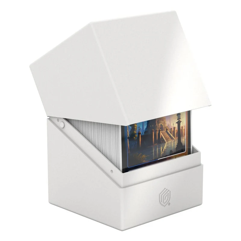 Ultimate Guard Boulder 100+ Trading Card Deck Box (Solid White)