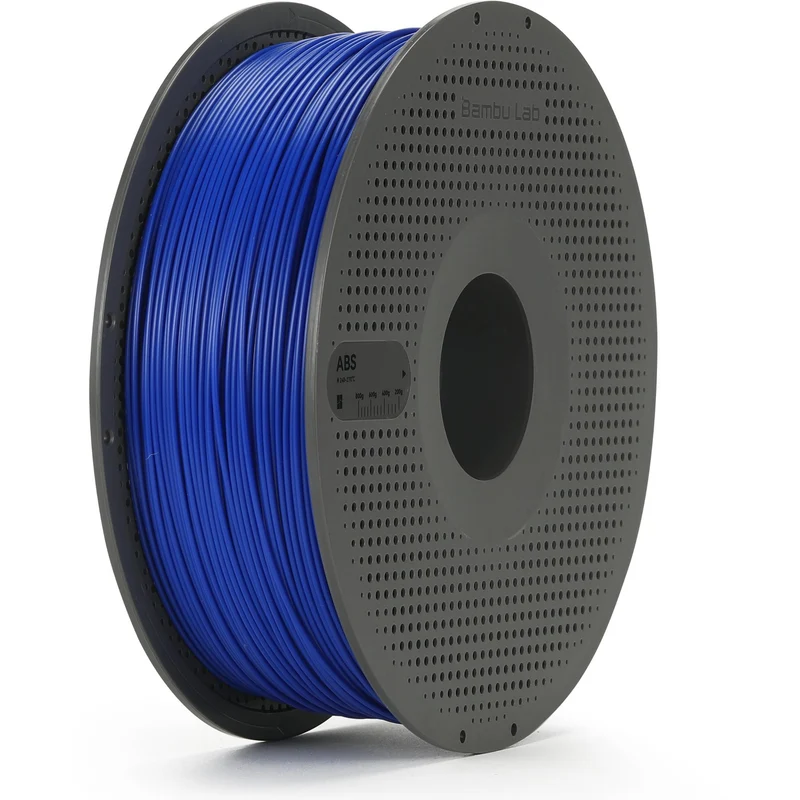 Bambu Lab ABS 3D Printer Filament With Spool (Blue) [1kg]