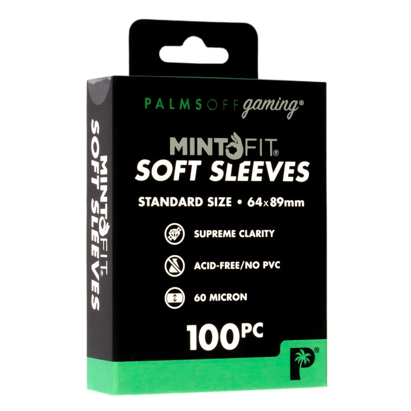 Palms Off Gaming Palms Off Mint-Fit Soft Inner Sleeves 100pc Perfect-Fit