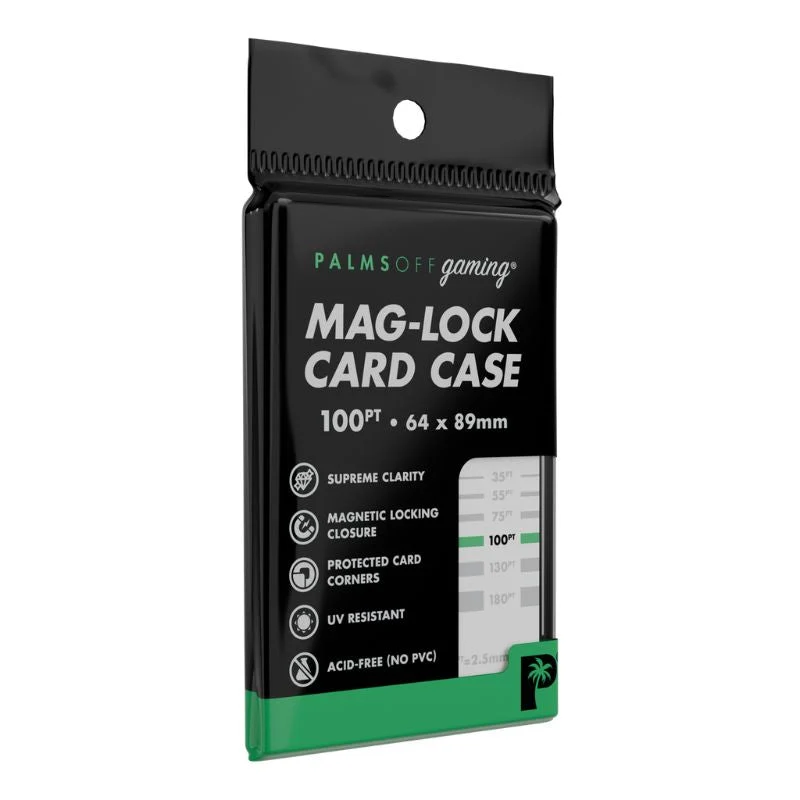 Palms Off Gaming 100pt Mag-Lock Card Case