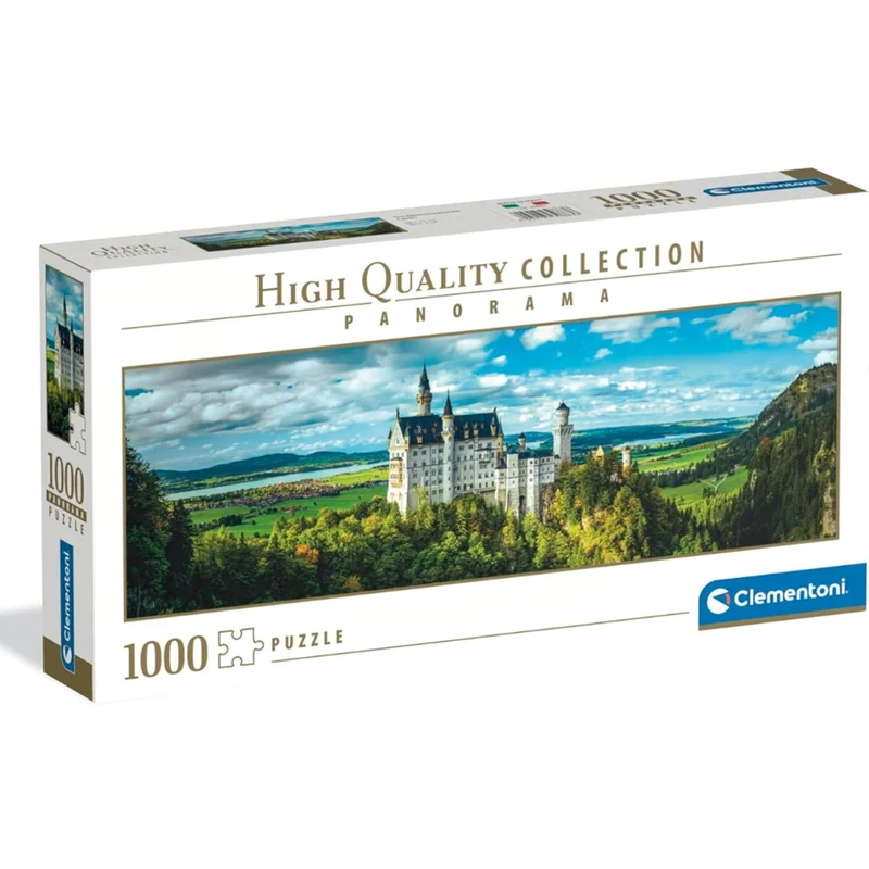 Clementoni Neuschwainstein Castle 1000 Piece Panorama Jigsaw Puzzle
