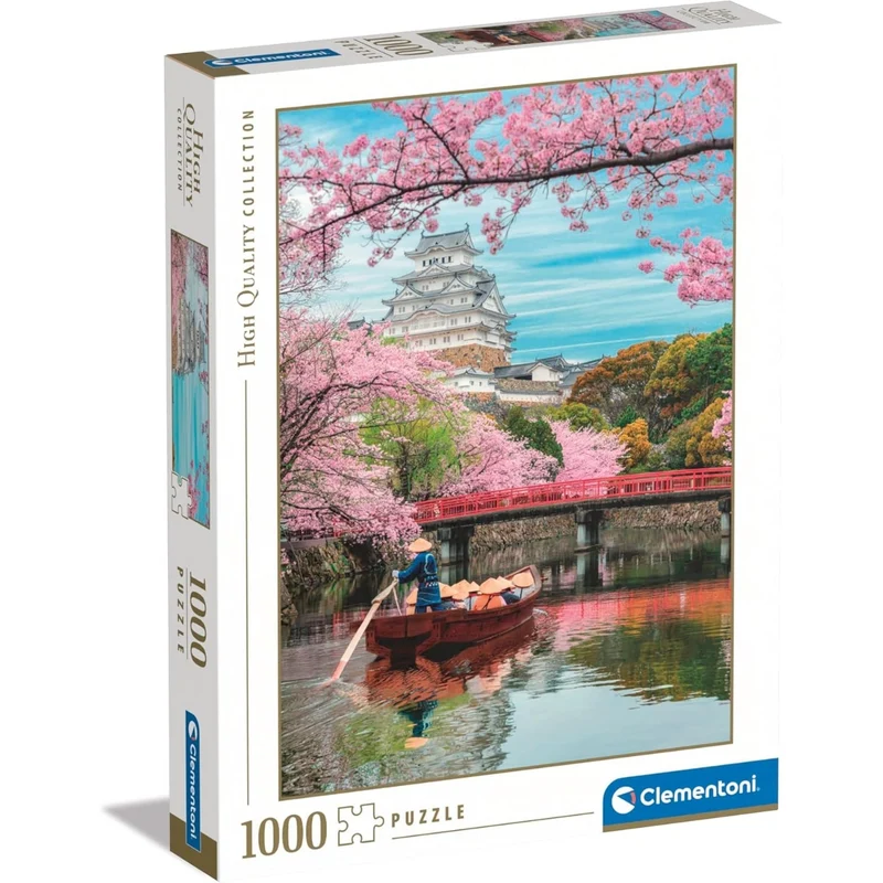 Clementoni 1000-Pieces Himeji Castle In Spring Puzzle