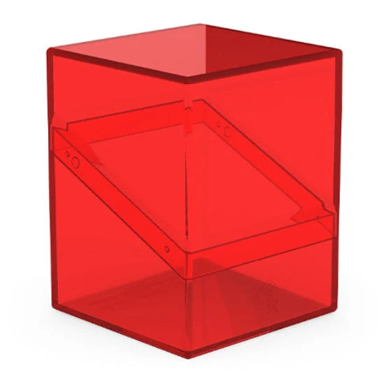 Ultimate Guard Boulder 100+ Clear Ruby Deck Box