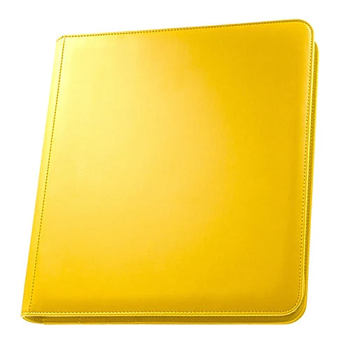 Palms Off Gaming STEALTH 12 Pocket Zip Trading Card Binder - Yellow