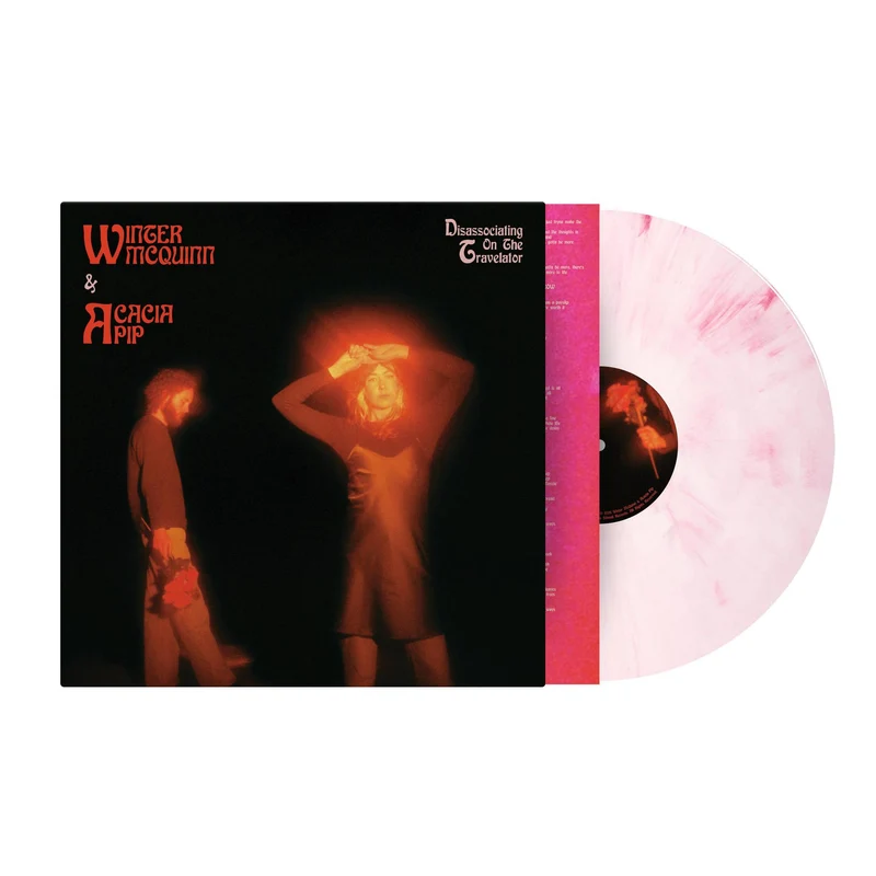Disassociating On The Travelator (EP) ("Pink Haze" Magenta/White Blend Vinyl)