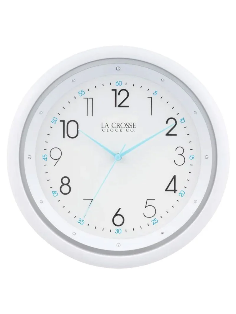 La Crosse 404-4525 25.4cm Wall Clock with Night Vision