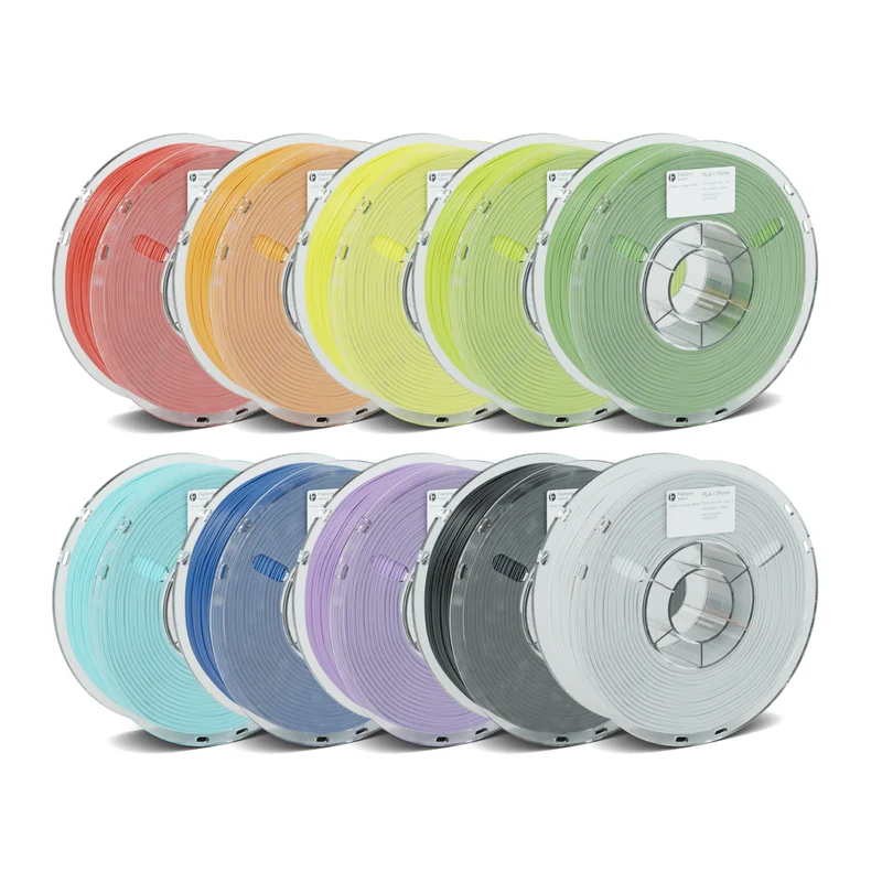 Filaform Naked PLA 3D Printer Filament 1.75mm 10kg 10 Pack (Assorted Colours)