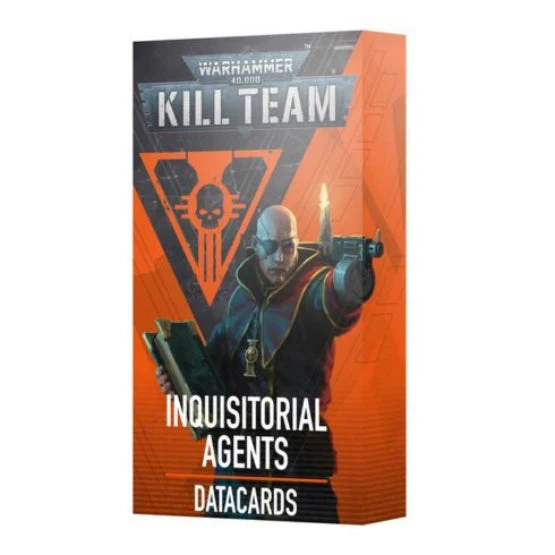 Games Workshop Warhammer 40K Kill Team Inquisitorial Agents Datacards