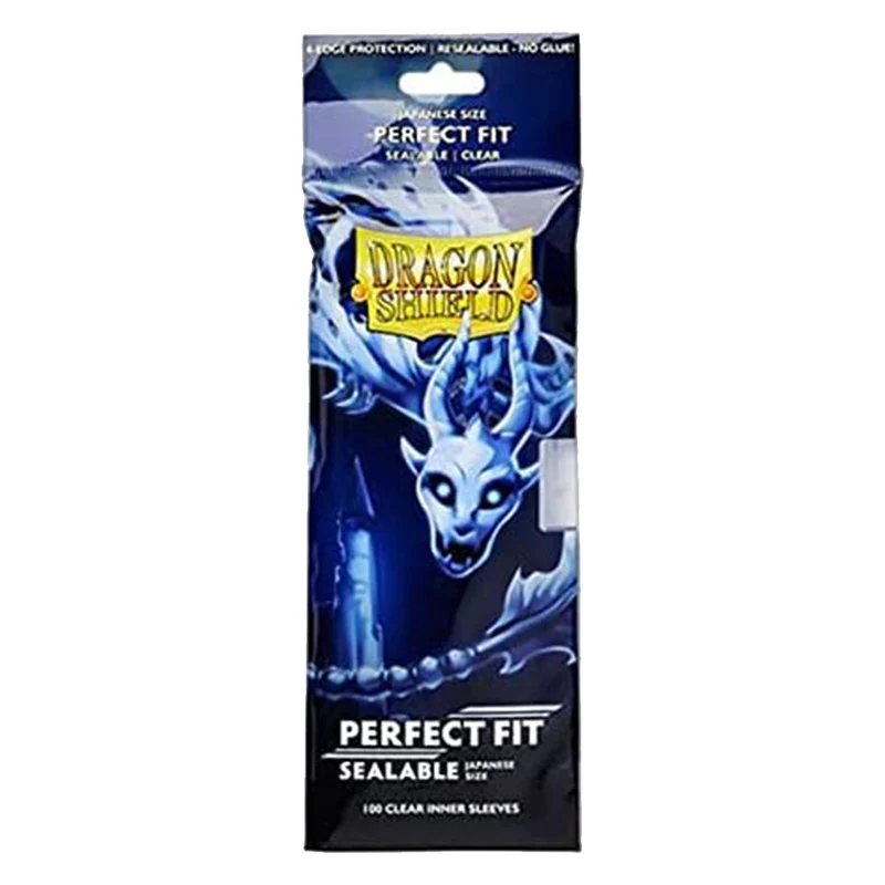 Arcane Tinmen Dragon Shield Japanese 100ct Perfect Fit Sealable Clear Sleeves 59x86mm