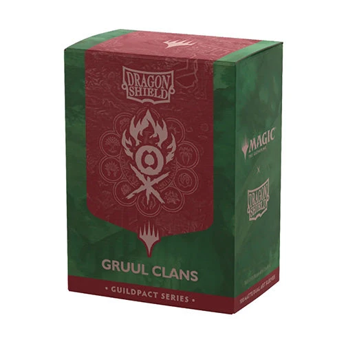 Arcane Tinmen Dragon Shield Standard 100ct Matte Dual Art Magic MTG Guildpact Series Gruul Clans Sleeves
