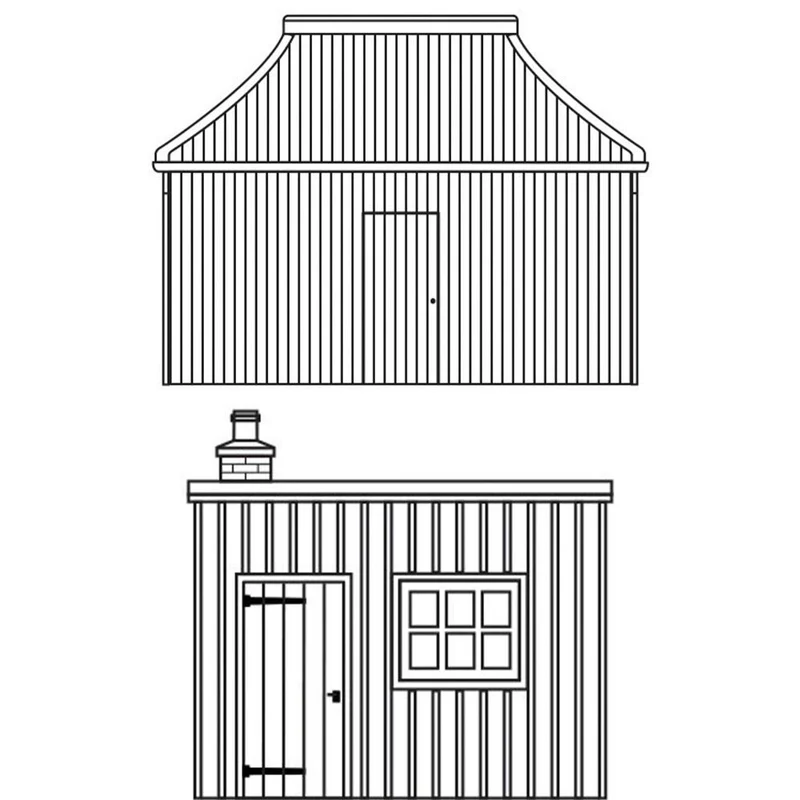 Hornby OO GWR Lamp Room and Private Office Pack