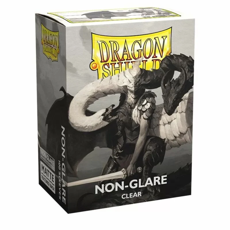 Arcane Tinmen Dragon Shield Standard 100ct Non Glare Matte Clear Sleeves 63x88mm
