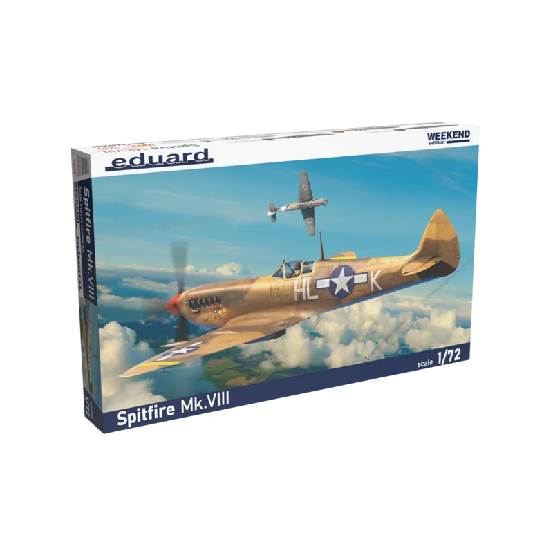 1/72 Spitfire Mk.VIII Plastic Model Kit [7462] (Aus Decals)