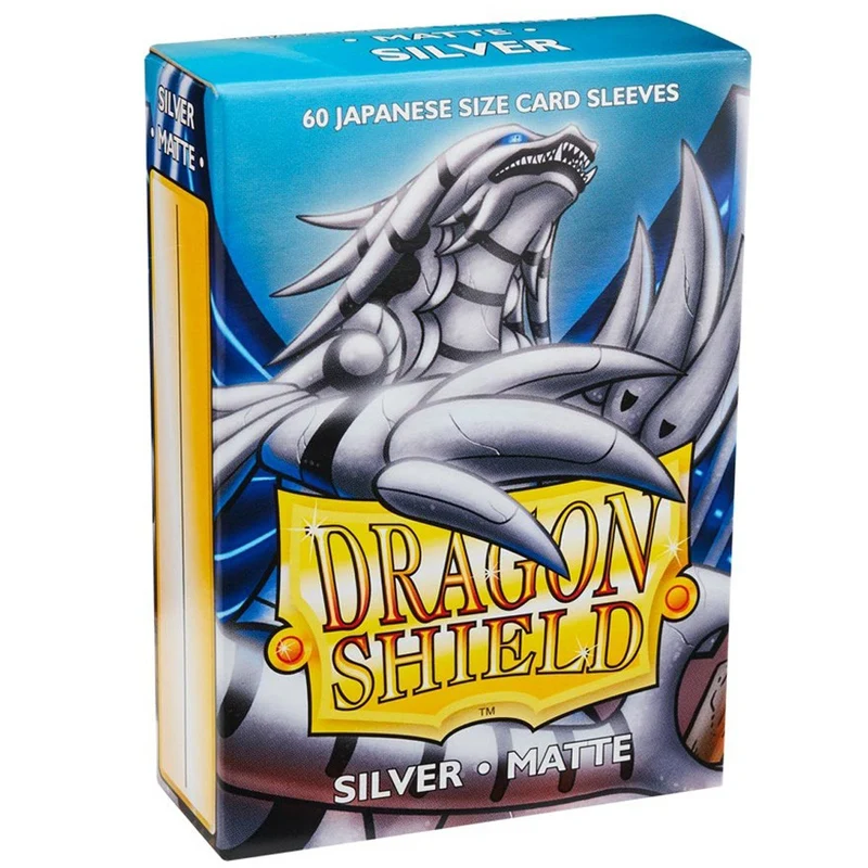 Arcane Tinmen Dragon Shield Japanese 60ct Matte Silver Sleeves 59x86mm