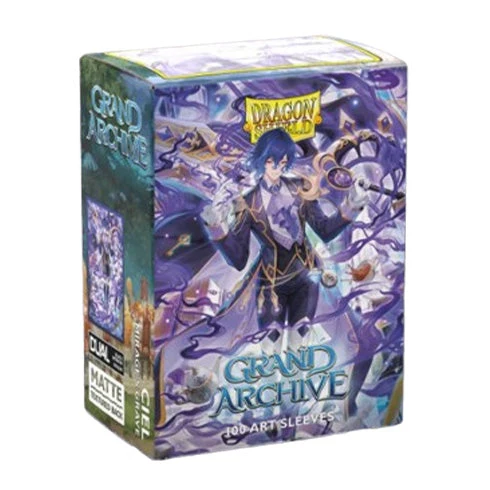 Arcane Tinmen Dragon Shield 100ct Matte Dual Art Grand Archive Ciel Mirage's Grave Sleeves