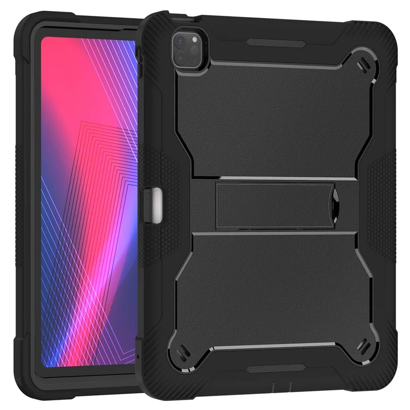 Hybrid Tablet Case w/ kickstand for iPad Pro 11" 2024 (black)