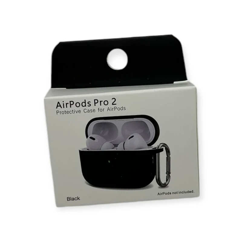 AirPods Pro/Pro2 New Silicone Case(black)