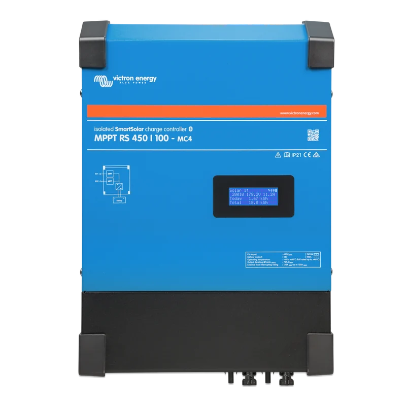 Victron Energy SmartSolar MPPT RS 450/100-MC4 | Solar Charge Controller | SCC145110510