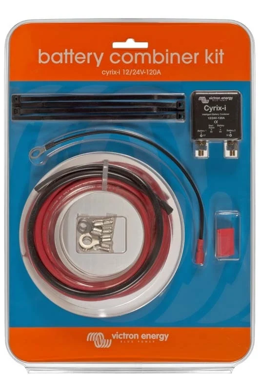 Victron Energy Cyrix-ct 12/24V-120A Battery Combiner Kit Retail
