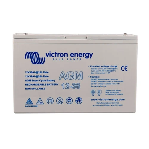 Victron Energy 12V/38Ah AGM Super Cycle Batt. (M5)