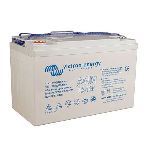 Victron Energy 12V/125Ah AGM Super Cycle Batt. (M8)
