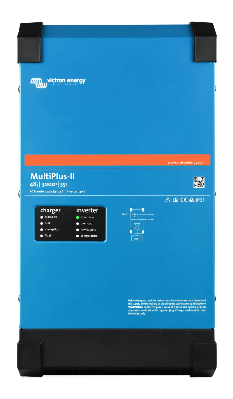 Victron Energy Inverter/Charger MULTIPLUS-II 48/3000/35-50 120V | UL Certified | PMP482305102