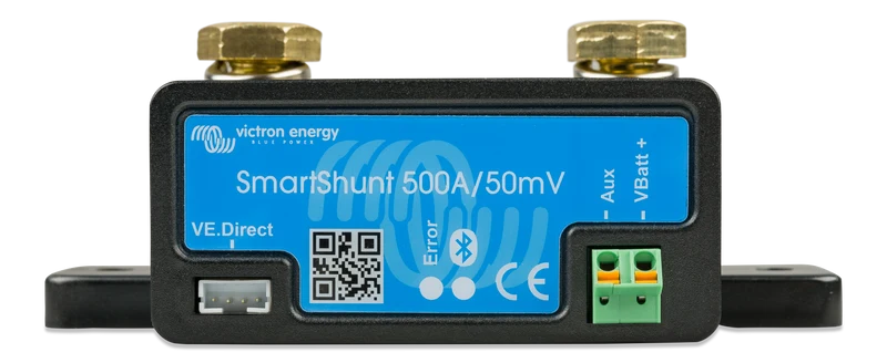 Victron Energy SmartShunt 500A/50mV| Smart Battery Shunt | SHU050150050